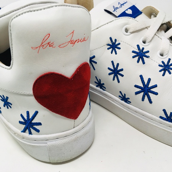 Isa Tapia Miro Sneakers Size 40 Leather Sneakers - Picture 7 of 8